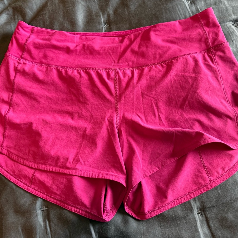 Lululemon speed up size 12 ripened raspberry
